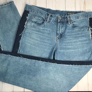 Blank NYC Crop Girlfriend 2 Tone Contrast …